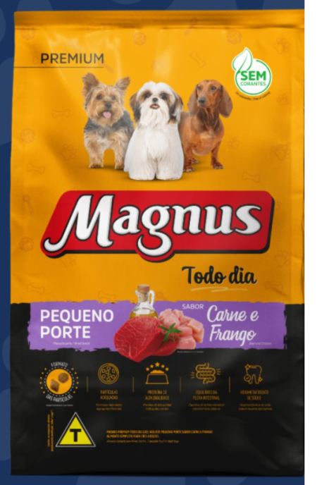 Magnus Todo Dia Porte Pequeno 15kg